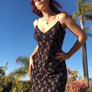 VTG 90’s Betsey Johnson Lace Midi Dress